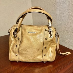 Rebecca Minkoff Metallic Gold Crossbody w strap